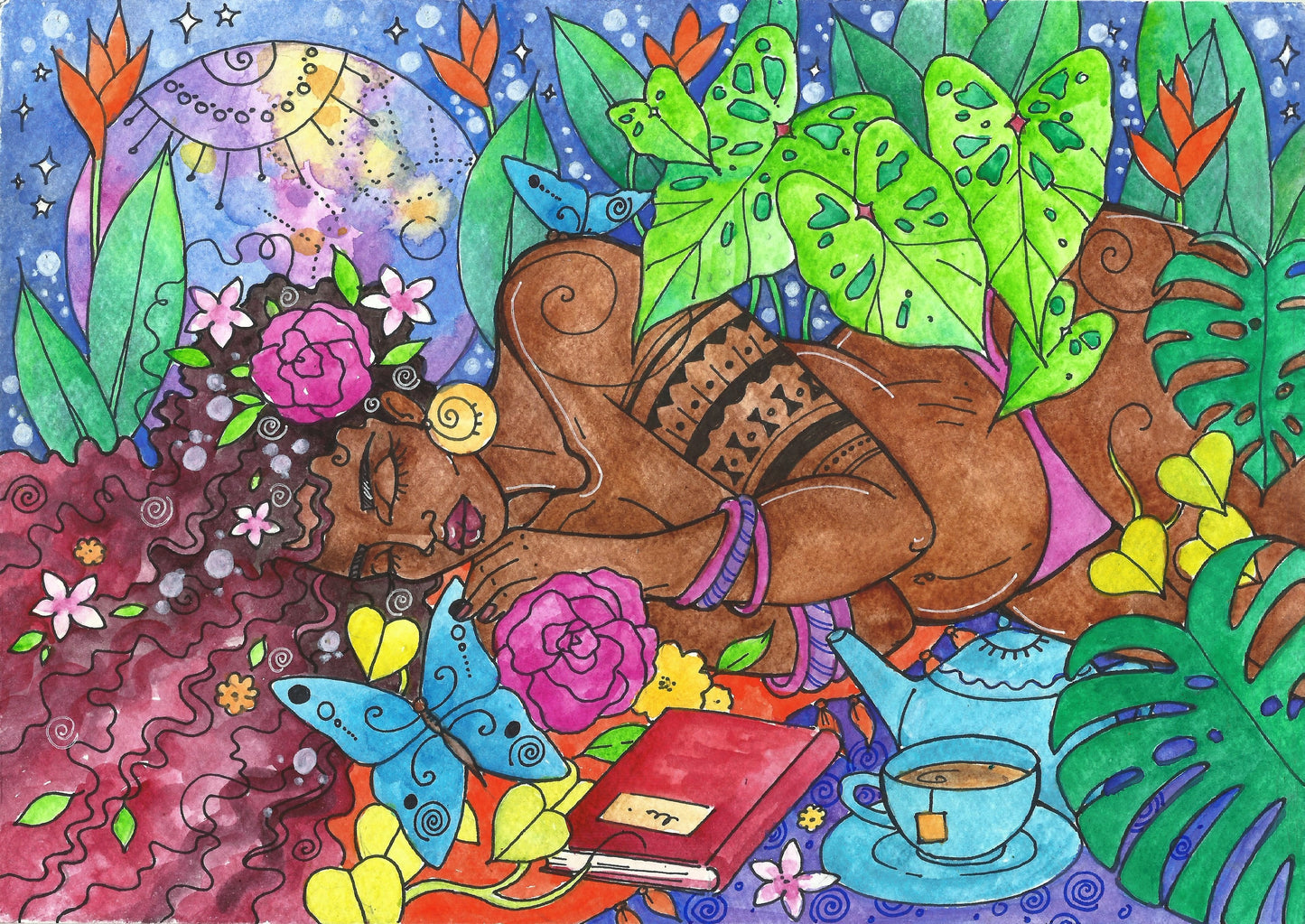 Blessed Where I Am, Fine Art Giclee Print