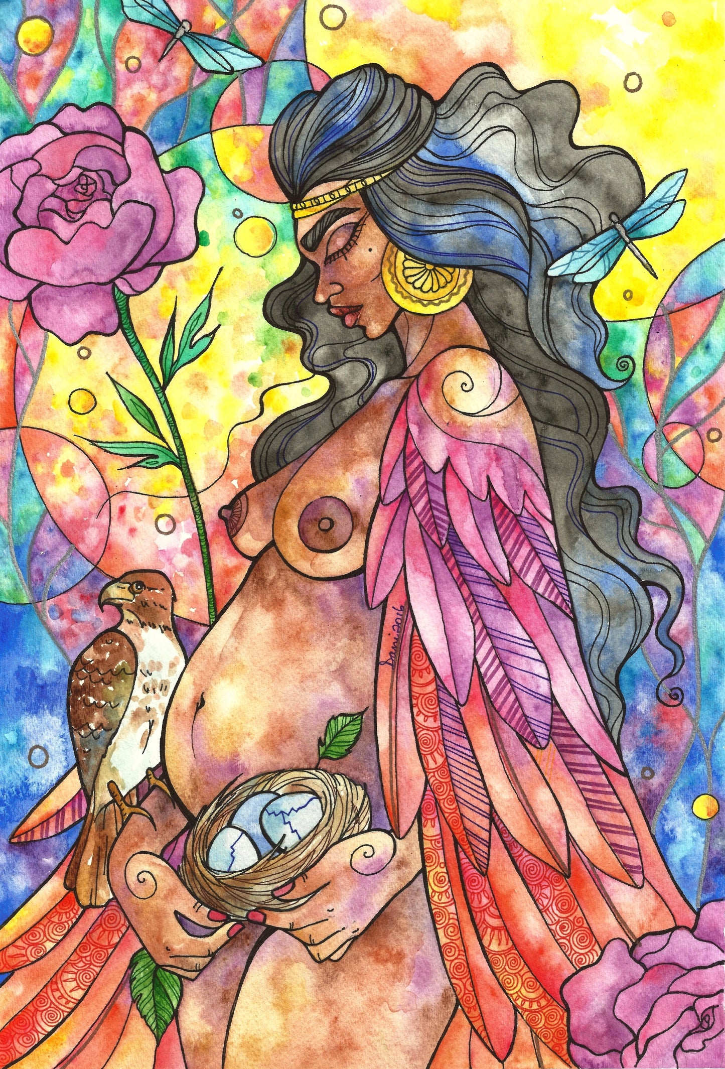 Creatrix, Fine Art Giclee Print