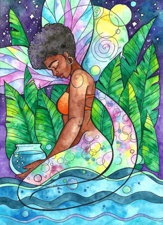 Back to the Source, Fine Art Giclee Print