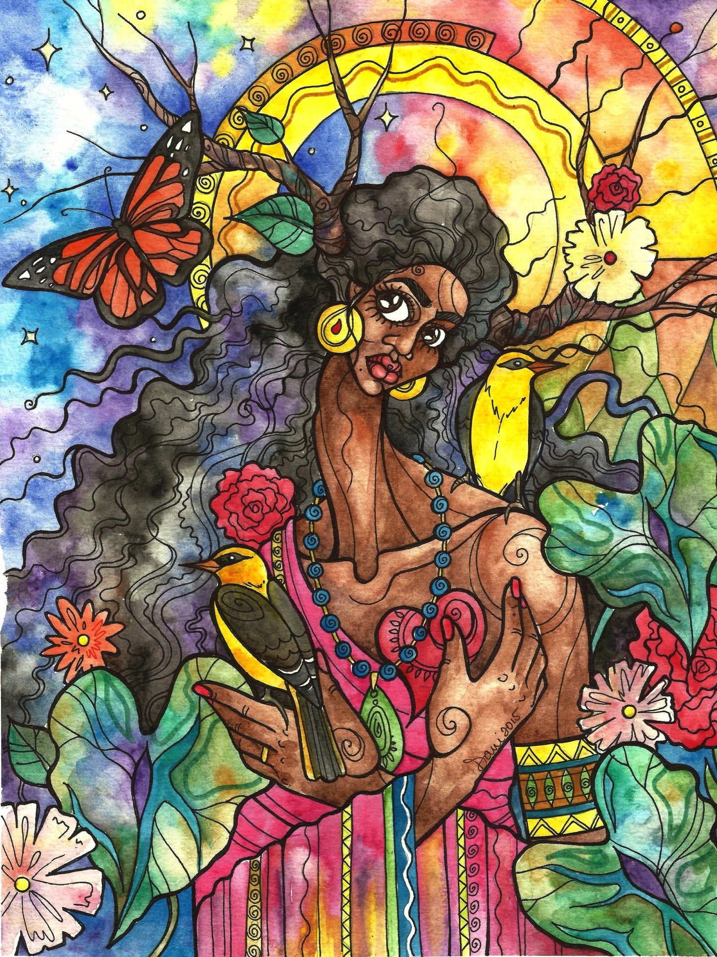 Gardener of Small Joys, Fine Art Giclee Print