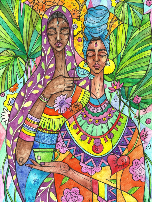 Journeying Together, Fine Art Giclee Print